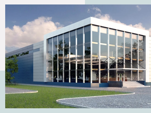 Торговые здания в Черняховске