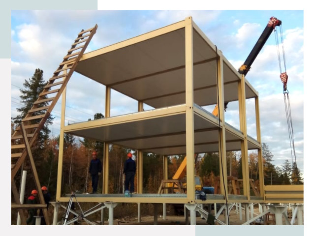 Строительство модульных здания Черняховск