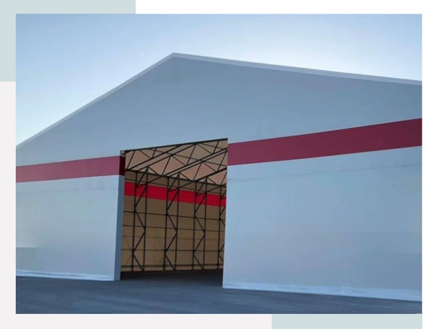 Быстровозводимые ангары в Черняховске
