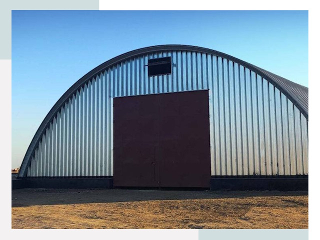 Арочные ангары в Черняховске