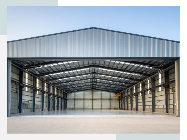 Большие ангары в Черняховске