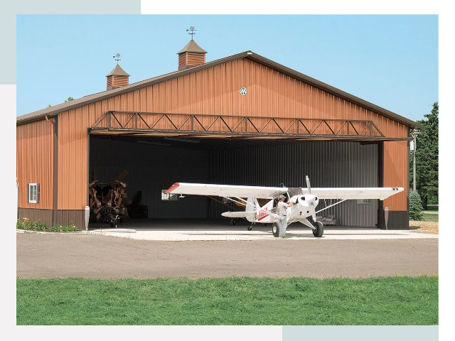 Ангары для самолетов в Черняховске