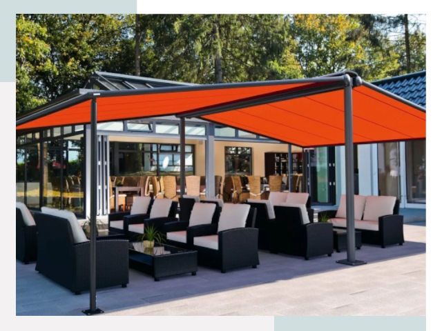 Навесы для кафе и ресторанов в Черняховске