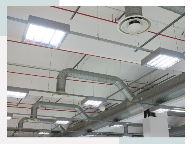Вентиляция ангаров в Черняховске