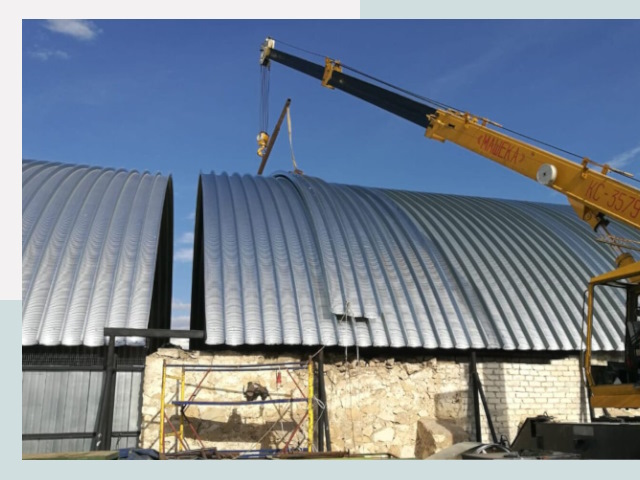 Реконструкция ангаров в Черняховске от 629 руб.