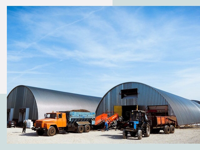 Ангары для спецтехники в Черняховске